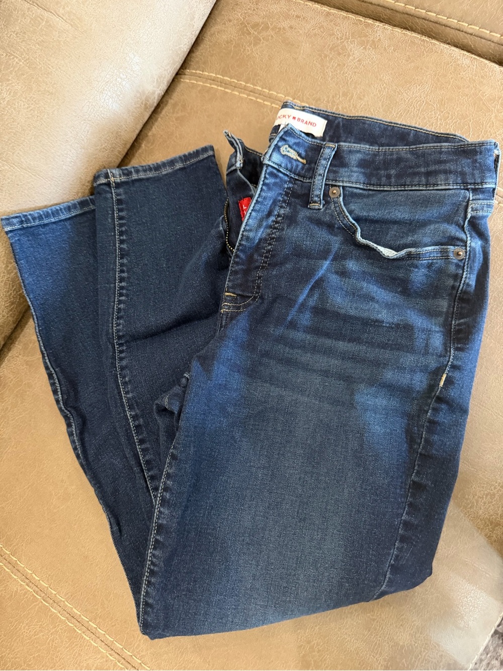 Lucky Brand Women's skinny Jeans - Dark Blue Wash